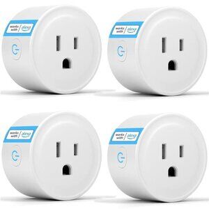 Smart Plug, Works with Alexa Only, Simple Setup with One Voice Command